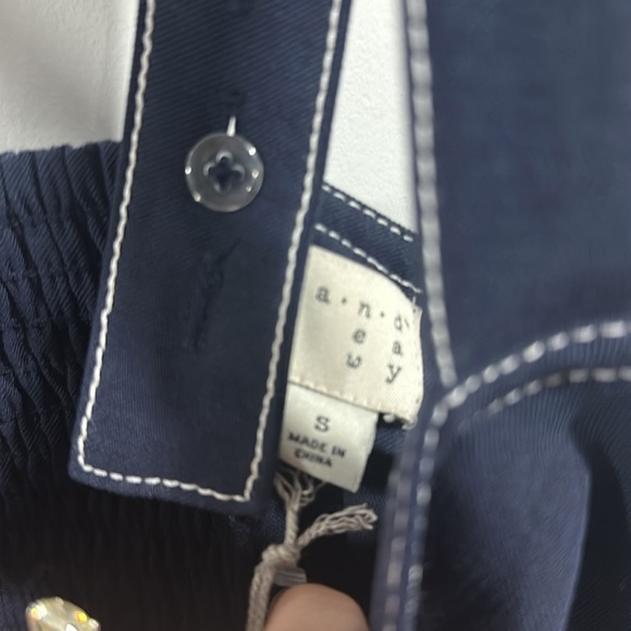 NWT A New Day Nautical Twist Tie Front Dress - Picture 9 of 13